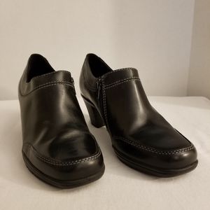 Clark's leather booties